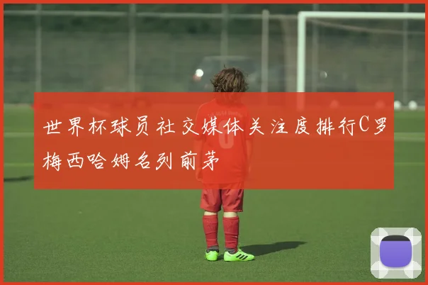 世界杯球员社交媒体关注度排行C罗梅西哈姆名列前茅